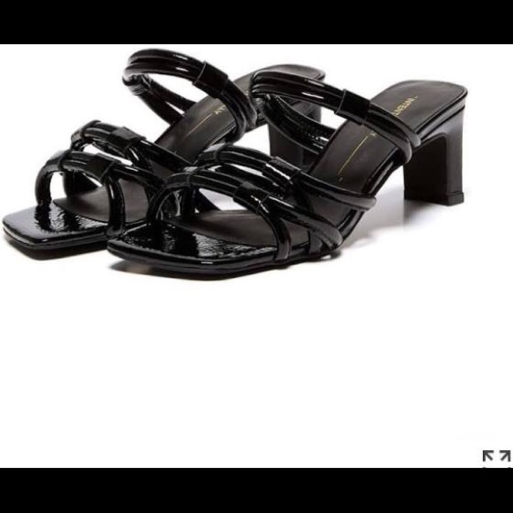 INTENTIONALLY Blank Mule Sandals